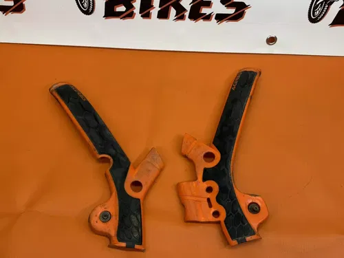 Acerbis 2449525225 X-Grip Frame Guards Orange/Black fits TC 85 14-16/85 SX 09-16