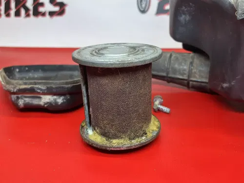 1990 Honda XR100R XR100 XR 100 Air Box Filter Intake Snorkel XR80 Mud Flap Guard