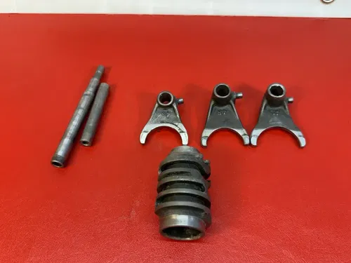 1989 - 1991 HONDA CR250 CR250R OEM SHIFT FORKS SHIFT DRUM