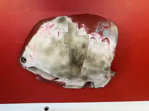 1991 Honda CR250R CR250 CR 250 250R Side Cover Plastic Original OEM