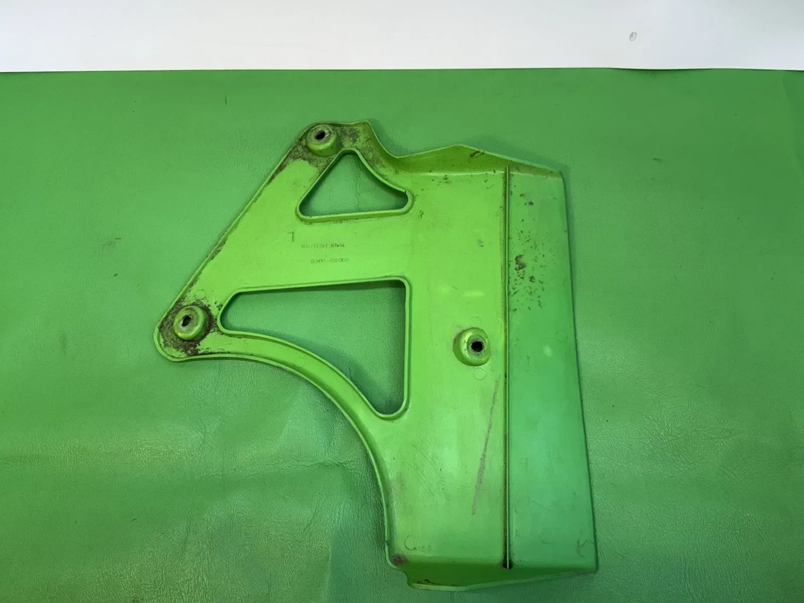 Kawasaki OEM Left Radiator Shroud Works Replica 1986 KX250 KX500 KX 250