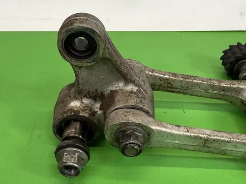 2011 10-11 KX250F KX 250F OEM Rear Shock Linkage Unitrak Cushion Rod Arm Relay