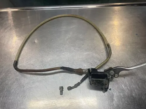 1984 Honda XR350 Front Master Cylinder Brake And Hose