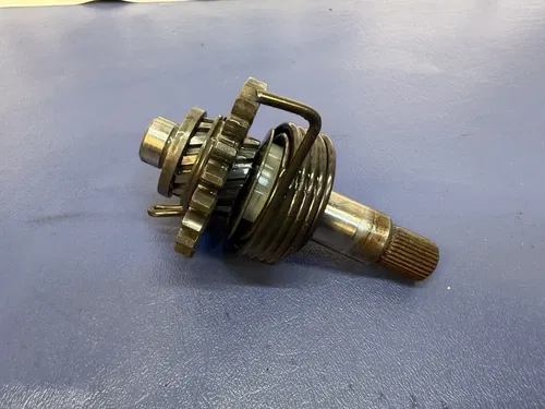 2007 Yamaha YZ125 YZ 125 Kick Start Starter Gear Shaft Kickstarter 05-21