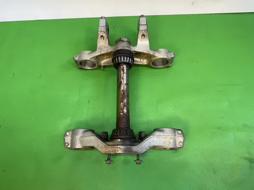1988 - 1997 Kawasaki KX80 KX 80 Triple Tree Steering Stem Fork Clamp Upper Lower