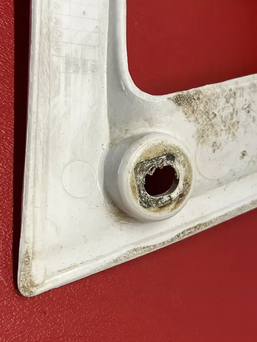 1991 Honda CR500R CR500 Right Side Radiator Shroud Shrouds Plastics
