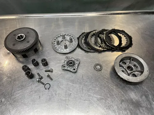 1986 Honda XR80 XR100 Complete Clutch Hub Basket