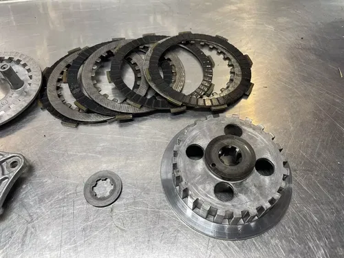 1986 Honda XR80 XR100 Complete Clutch Hub Basket