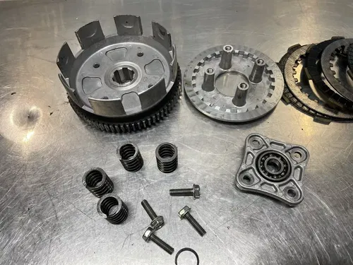 1986 Honda XR80 XR100 Complete Clutch Hub Basket