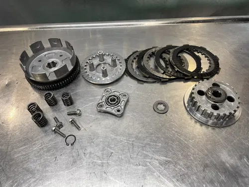 1986 Honda XR80 XR100 Complete Clutch Hub Basket