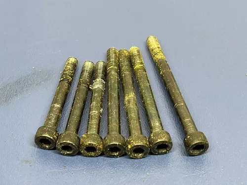 1977 1978 Yamaha IT175 IT 175 Left Side Crankcase Inside Flywheel Bolts