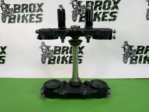 2011 Kawasaki KX250F KX 250F Triple Tree Steering Stem Clamps