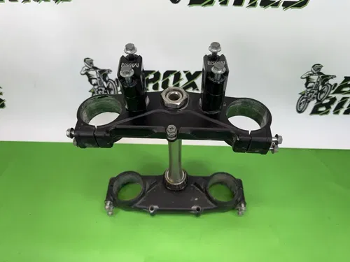 2011 Kawasaki KX250F KX 250F Triple Tree Steering Stem Clamps