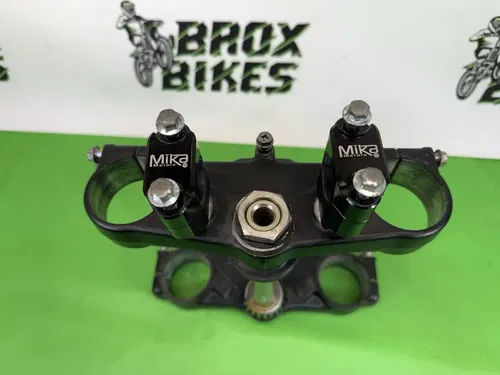 2011 Kawasaki KX250F KX 250F Triple Tree Steering Stem Clamps