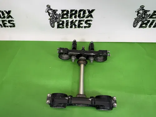 2011 Kawasaki KX250F KX 250F Triple Tree Steering Stem Clamps