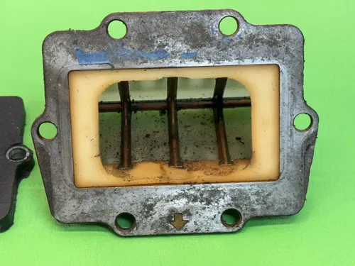 1986 Kawasaki KX250 KX 250 Reed Block Cage Valve Reeds