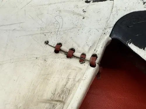 1990 Yamaha YZ80 YZ 80 Right Side Plastic Side Cover Panel Air Cleaner