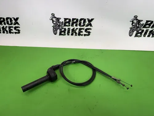 2008 08-18 KLR650 OEM THROTTLE Tube ASSEMBLY GRIP Cable Cables KLR 650