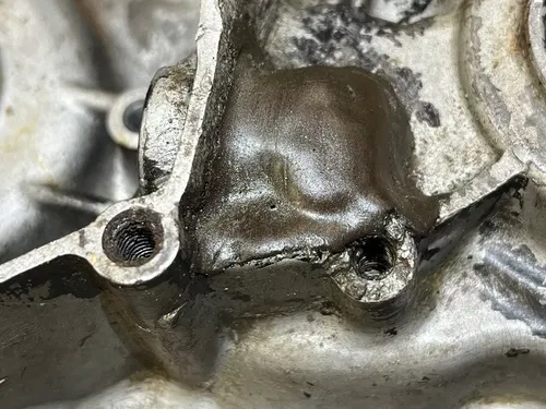 1992 Honda CR125 CR 125 Left Side Engine Case Crankcase 1990 1991