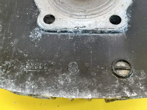 1982 1983 Yamaha YZ100 YZ 100 Cylinder Head