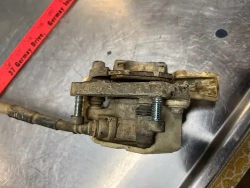 1990 Kawasaki KDX200 KDX 200 Rear Brake Caliper Master Hose Complete