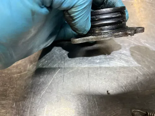 1992 Honda CR125 CR 125 Exhaust Pipe Joint Flange