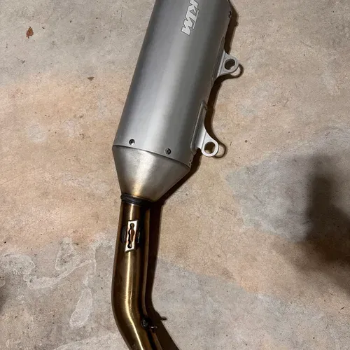 ktm 350 stock exhaust 