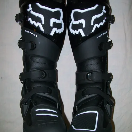 New 2023 Updated Fox Racing Instinct 2.0 Boots Size 10.5's