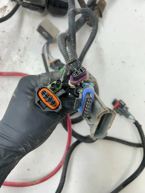 10 2010 Polaris Ranger 800 XP 4x4 OEM GOOD Wiring Harness Mount Loom Coil Starte