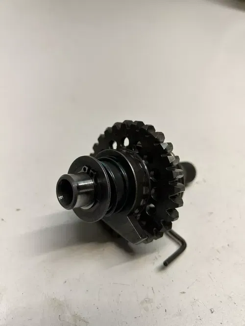 2007 07 YAMAHA YZ250F yz 250 f Kickstart Gear Shaft Assembly