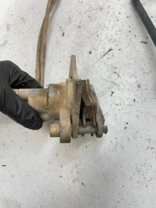 06 2006 Polaris Trail Boss 330 2x4 OEM GOOD! Rear Back Brake Caliper Master Cyl