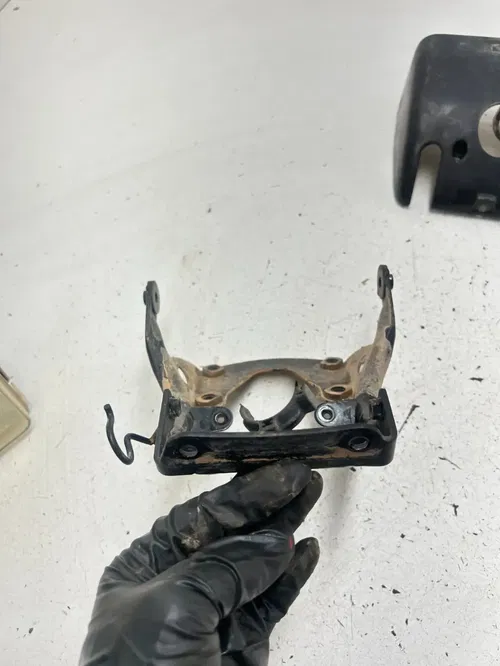 03 2003 Honda Foreman 450 TRX450FM OEM Headlight Bucket Support Bar Pod Mount