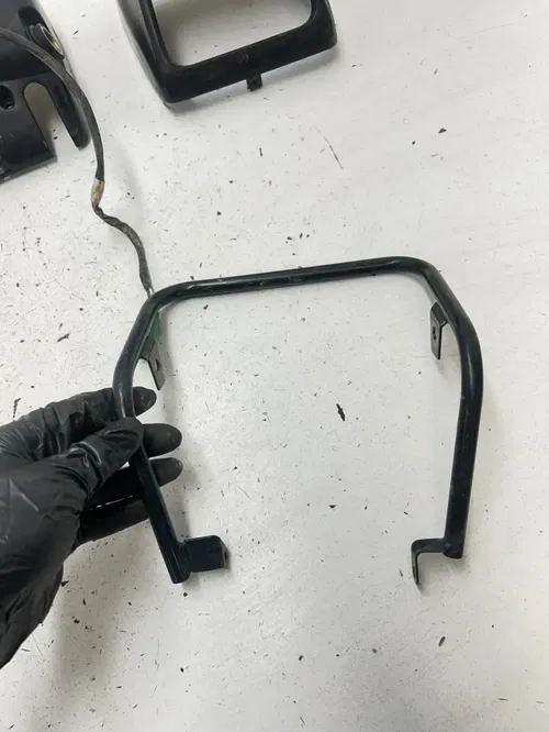 03 2003 Honda Foreman 450 TRX450FM OEM Headlight Bucket Support Bar Pod Mount