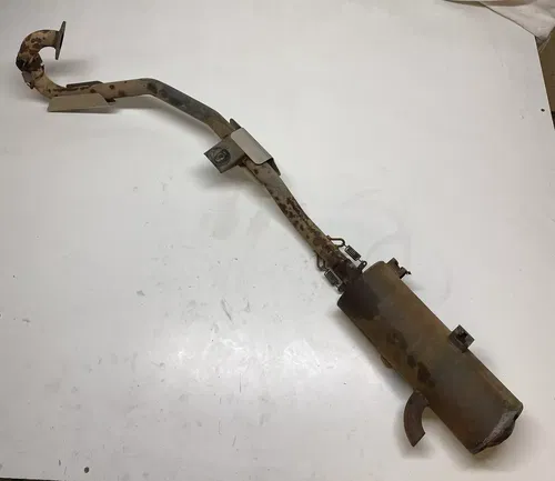 1997 97 Polaris Xplorer 500 4x4  Exhaust Manifold Pipe Muffler Silencer Spring