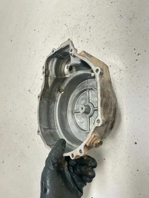 02 2002 Polaris Ranger 500 4x4 OEM GOOD! Stator Flywheel Cover Case Ignition