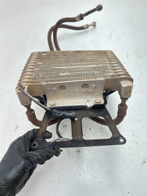06 2006 Polaris Trail Boss 330 2x4 OEM GOOD! Oil Cooler Fan Radiator Line Lines