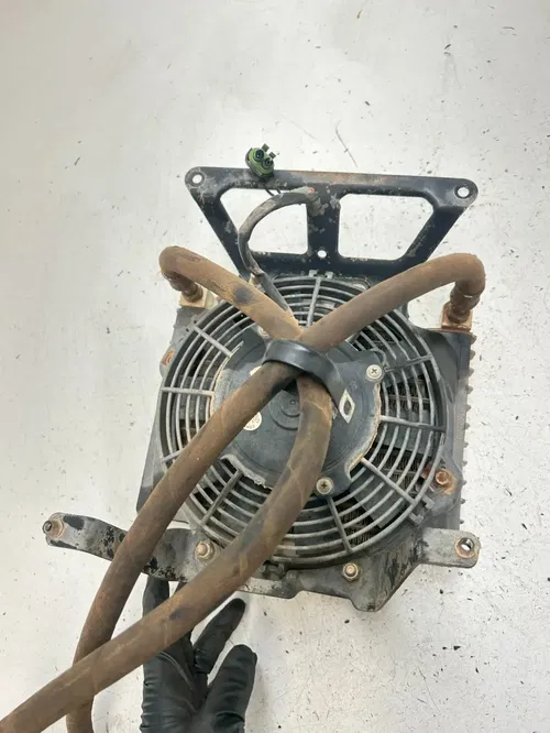 06 2006 Polaris Trail Boss 330 2x4 OEM GOOD! Oil Cooler Fan Radiator Line Lines