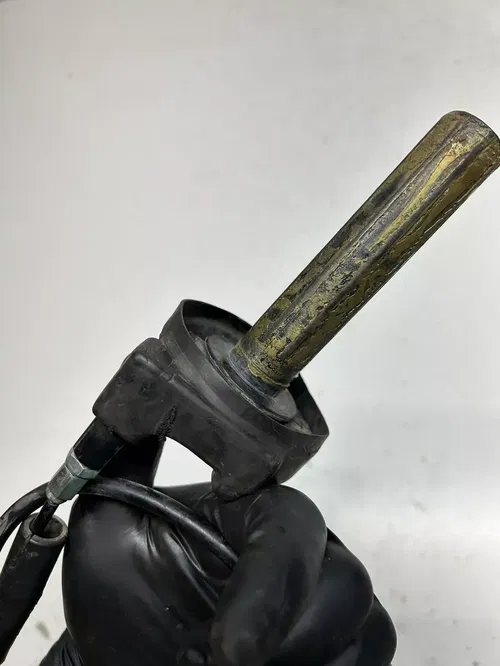 2002 02 Kawasaki KX65 Kx 65 -A OEM Throttle Cable Mount Perch Tube Assembly