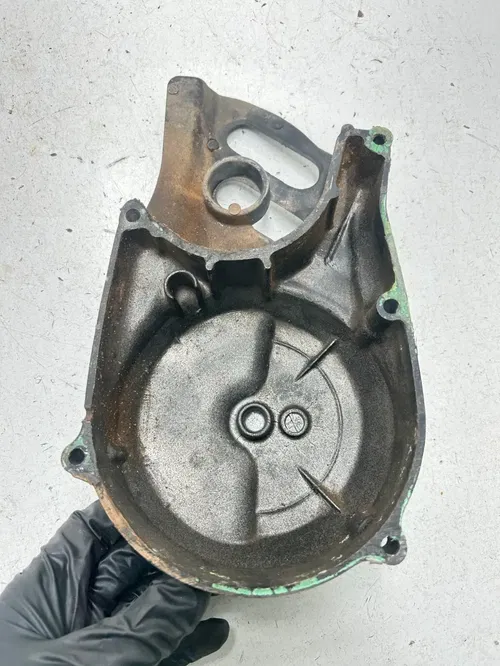 86 1986 Honda XR80R Xr 80 R OEM NICE! Stator Flywheel Cover Crank Case Saver