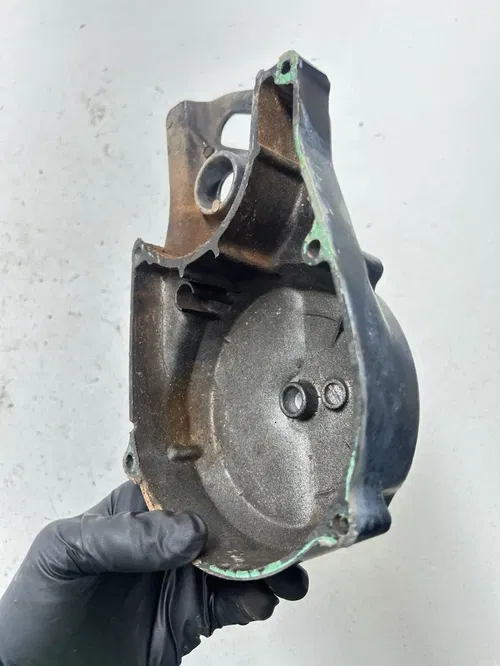86 1986 Honda XR80R Xr 80 R OEM NICE! Stator Flywheel Cover Crank Case Saver