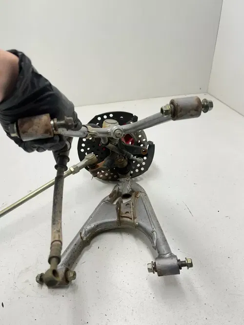 87 1987 Honda TRX250X Trx 250 x 2x4 OEM LR Front Control A Arm Spindle Hubs Arms