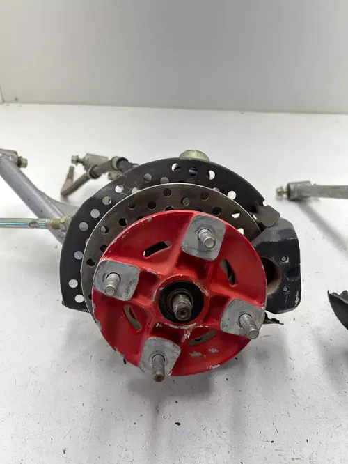 87 1987 Honda TRX250X Trx 250 x 2x4 OEM LR Front Control A Arm Spindle Hubs Arms