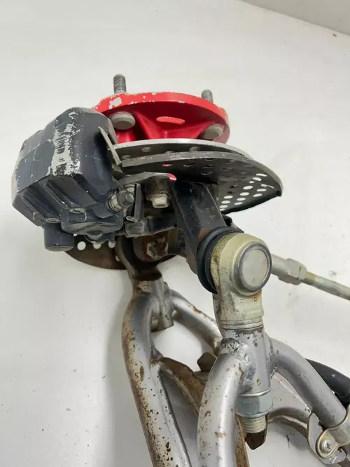 87 1987 Honda TRX250X Trx 250 x 2x4 OEM LR Front Control A Arm Spindle Hubs Arms
