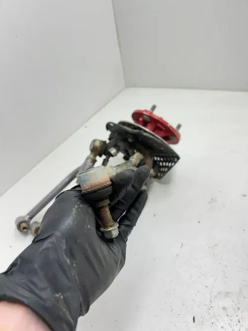 87 1987 Honda TRX250X Trx 250 x 2x4 OEM LR Front Control A Arm Spindle Hubs Arms