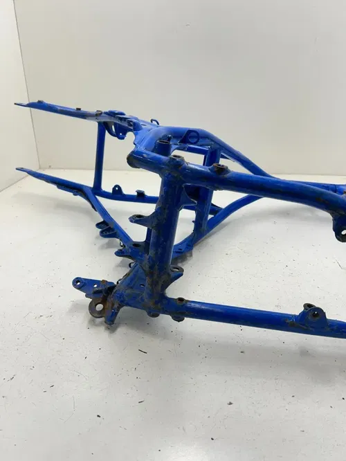 1991 91 Suzuki DR650D dr 650 s Blue Main Frame Body Assembly Chassis BOS! READ