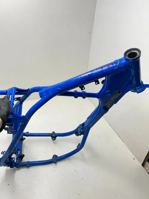1991 91 Suzuki DR650D dr 650 s Blue Main Frame Body Assembly Chassis BOS! READ