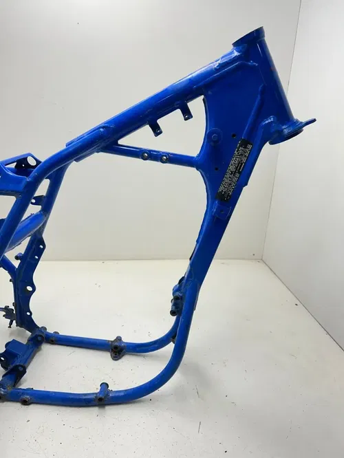 1991 91 Suzuki DR650D dr 650 s Blue Main Frame Body Assembly Chassis BOS! READ