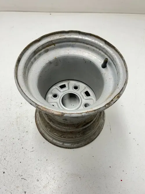 86 1986 Honda Fourtrax Trx 250 2x4 OEM STRAIGHT Rear Back Wheel Rim READ 9.5X8.5