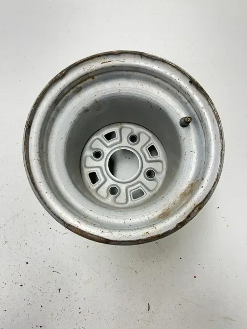 86 1986 Honda Fourtrax Trx 250 2x4 OEM STRAIGHT Rear Back Wheel Rim READ 9.5X8.5