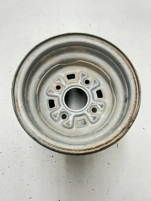 86 1986 Honda Fourtrax Trx 250 2x4 OEM STRAIGHT Rear Back Wheel Rim READ 9.5X8.5